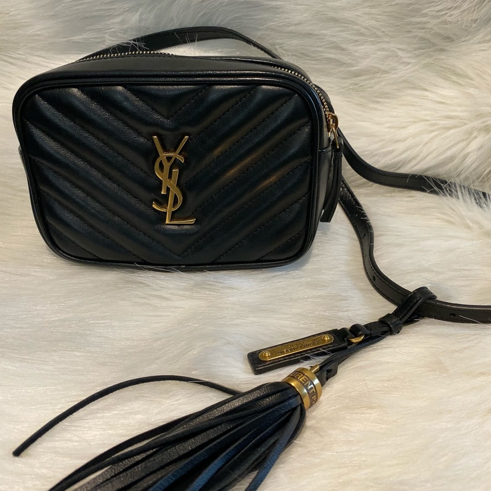 YSL SAINT LAURENT LOU BELT BAG MONOGRAM